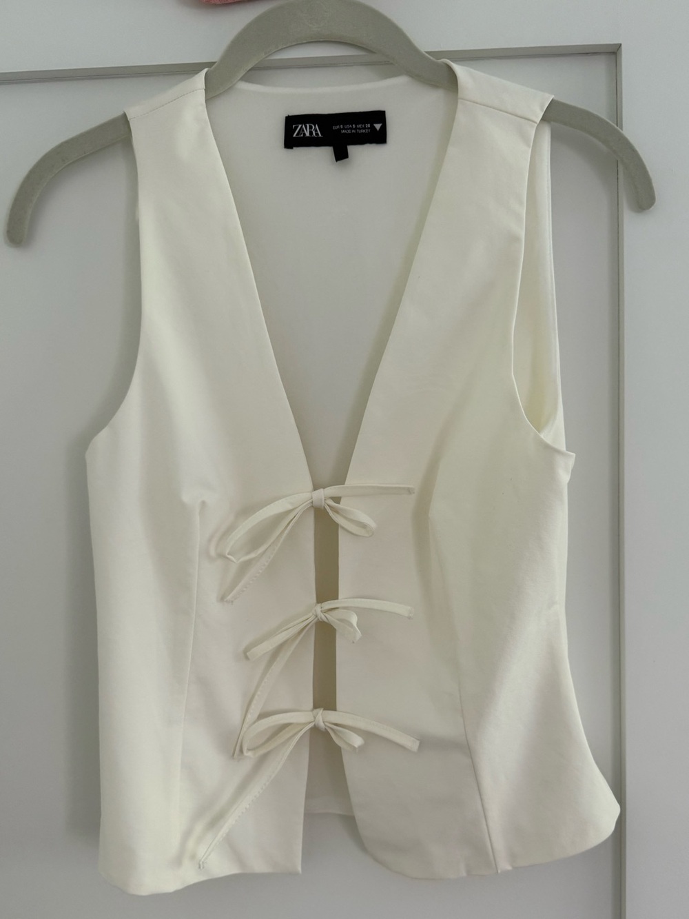 Zara Front Tie Going Out Top